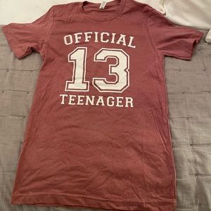NEVER WORN 13yr old bday shirt